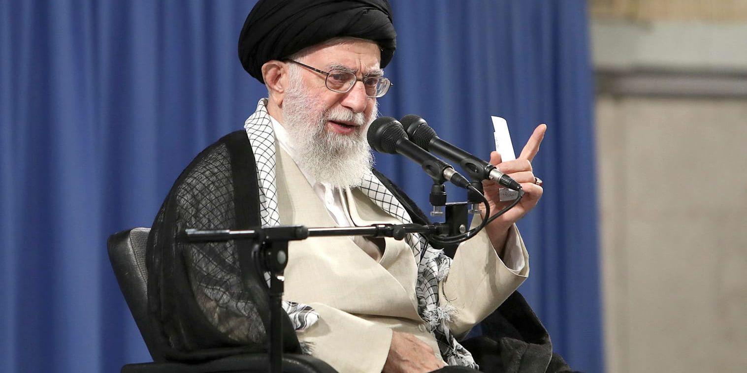 Ayatolla Ali Khamenei är Irans högste ledare.