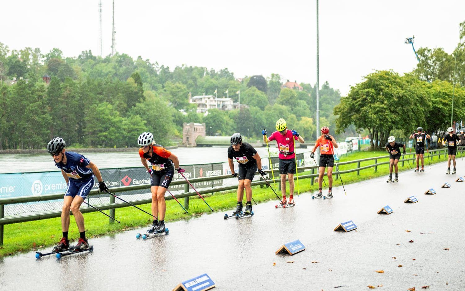 Motionärerna tog sig an Alliansloppet under lördagsförmiddagen. 