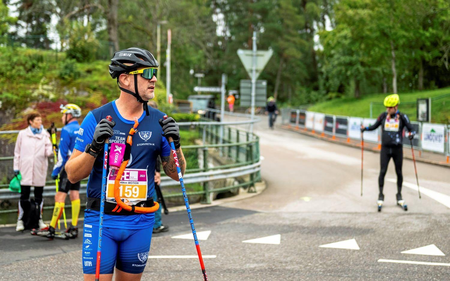 Motionärerna tog sig an Alliansloppet under lördagsförmiddagen. 