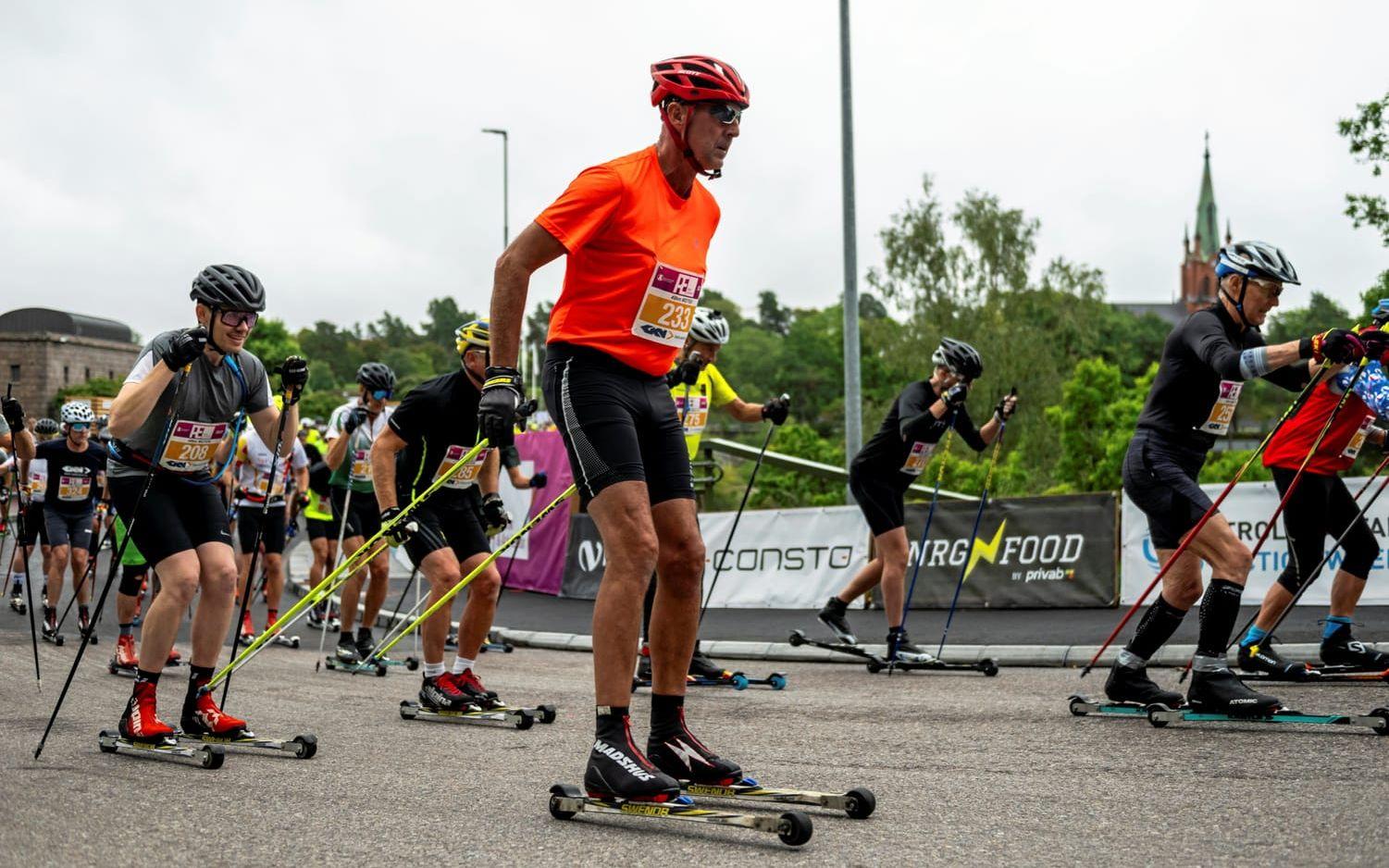 Motionärerna tog sig an Alliansloppet under lördagsförmiddagen. 