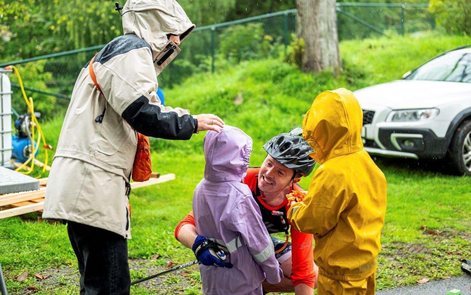 Motionärerna tog sig an Alliansloppet under lördagsförmiddagen. 