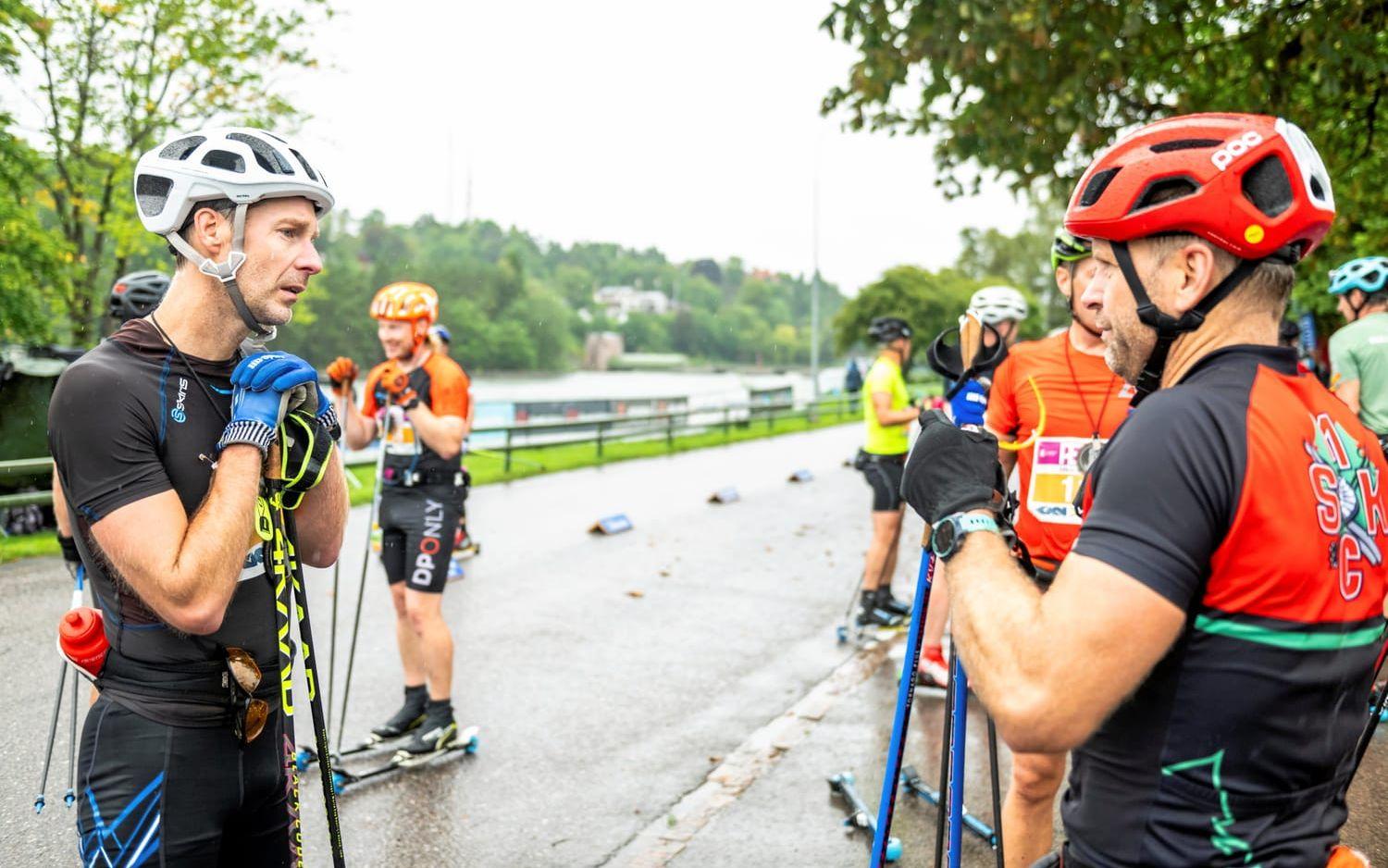 Motionärerna tog sig an Alliansloppet under lördagsförmiddagen. 