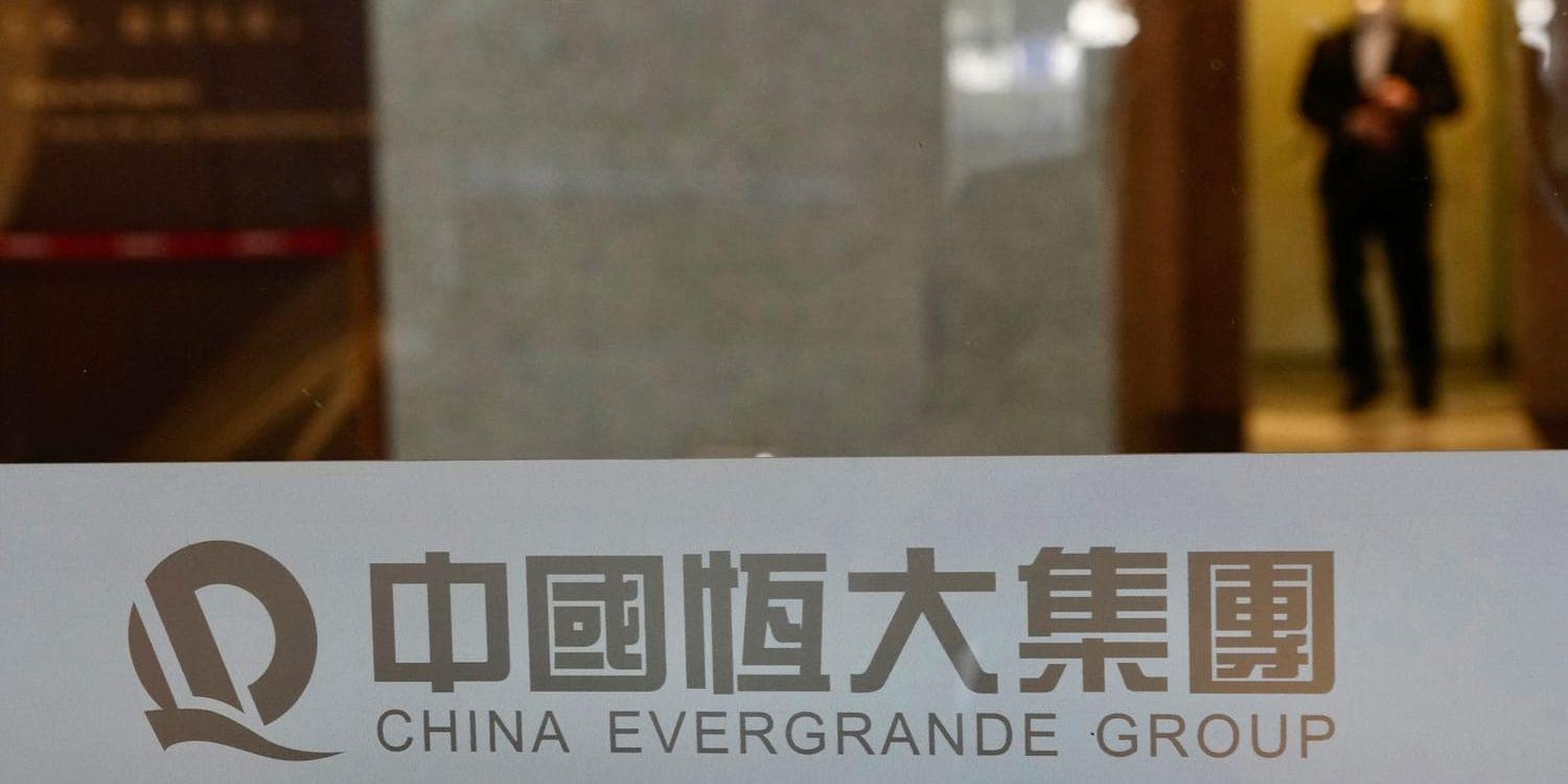 Den krisande kinesiska fastighetsjätten Evergrande ska träda i likvidation, enligt ett domstolsbeslut i Hongkong. Arkivbild.