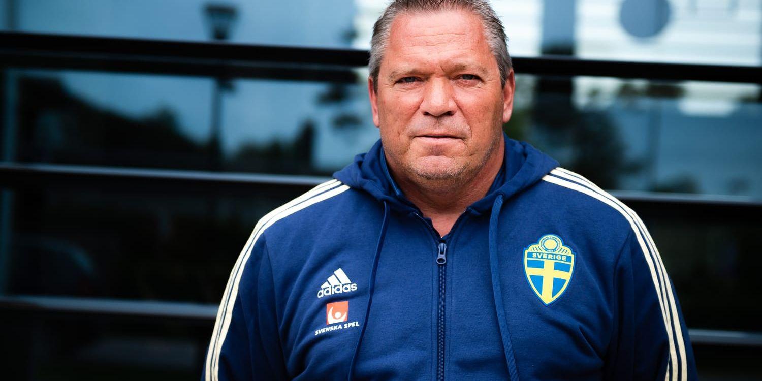 Martin Fredman från Vänersborg är säkerhetschef för landslaget.